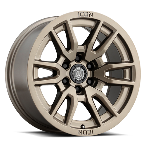 ICON ALLOYS | Vector 6 | Bronze | 17x8.5 | 6x5.5 | 0 Offset | 4.75" BS