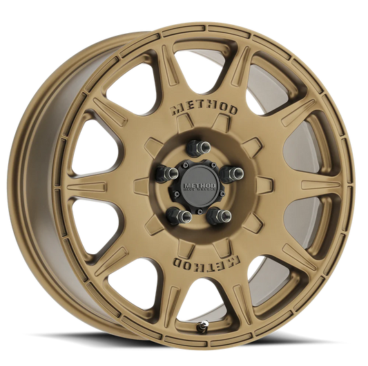 Method Wheels | Rally | 502 | Bronze | 17x8 | 5x4.5 | 38 Offset | 6.10" BS