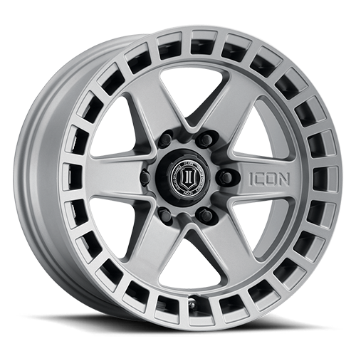 ICON ALLOYS | Raider | Titanium | 17x8.5 | 6x5.5 | 0 Offset | 4.75" BS