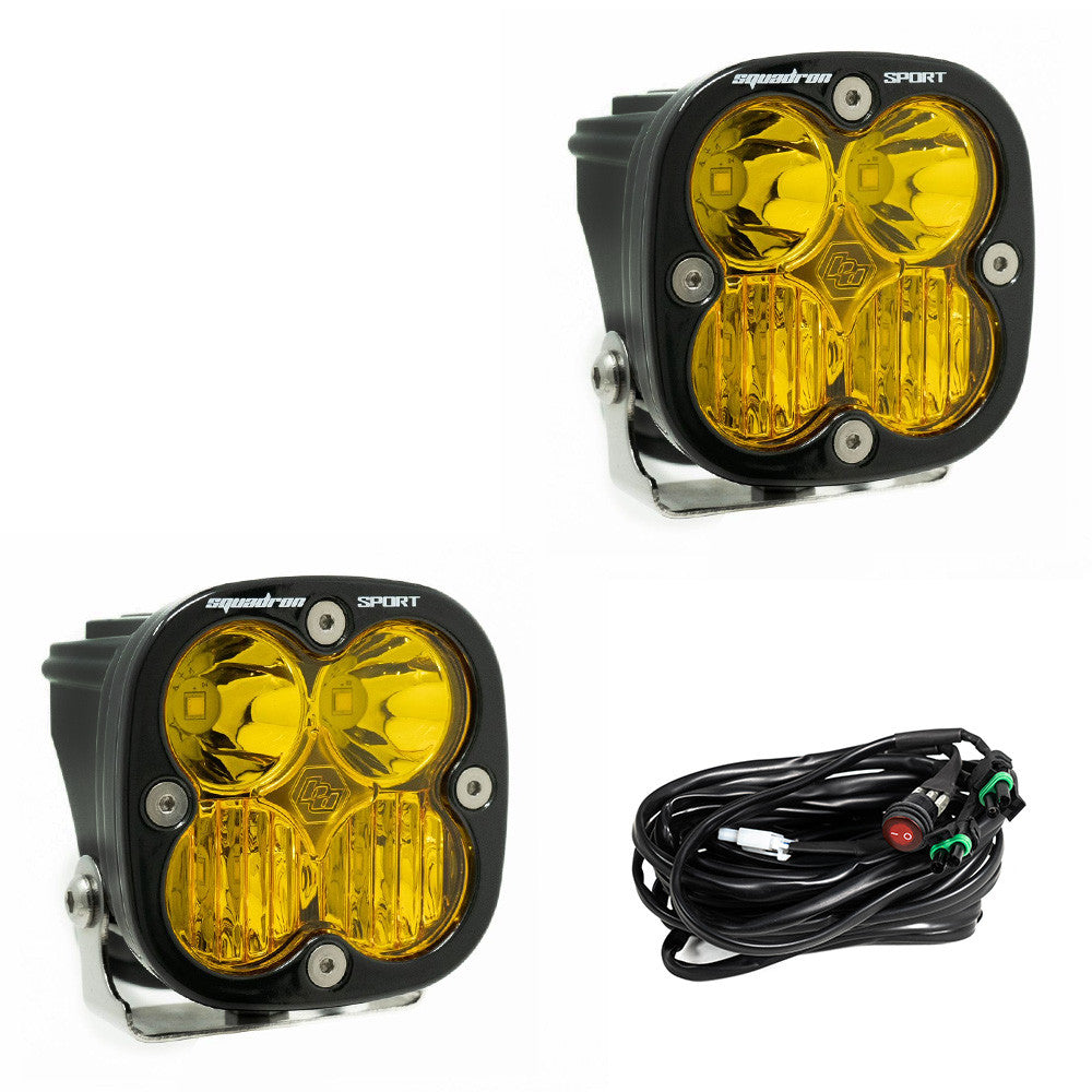 Baja Designs | LED Ditch Light Pod Pair | Sport Black | 3,162 Lumens